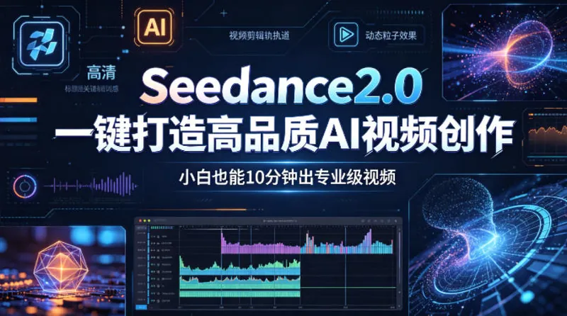 79b53eface82774c2c217c3aa2308d0c.jpeg Seedance2.0一键打造高品质AI视频创作,小白也能10分钟出专业级视频