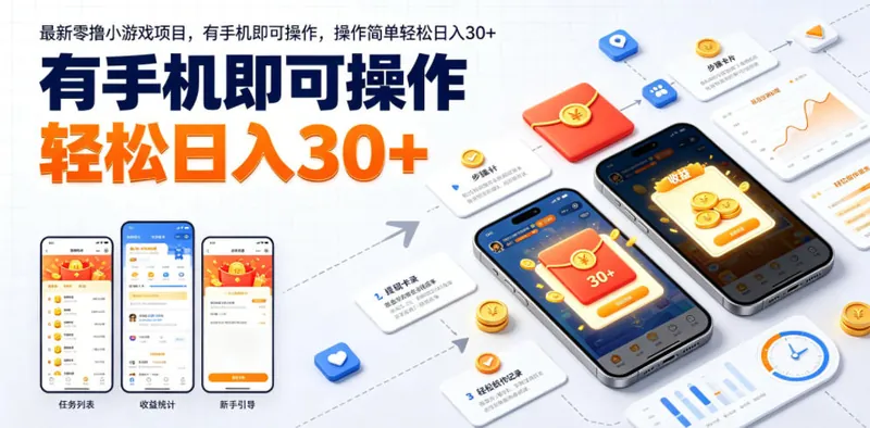 a4ee7b16f2e7e61fe423b6b740dd31ce.jpeg 最新零撸小游戏项目,有手机即可操作,操作简单轻松日入30+