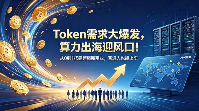 ff71efd11bc69f025eae2744b4dd1934.jpeg Token需求大爆发,算力出海迎风口!从0到1搭建跨境新商业,普通人也能上车
