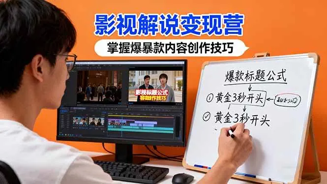 cbef3a0a0bea4f117bc33c563582f9d3.jpeg (16348期)影视解说变现营:通过30+实战案例爆款内容创作技巧,掌握影视解说盈利密码