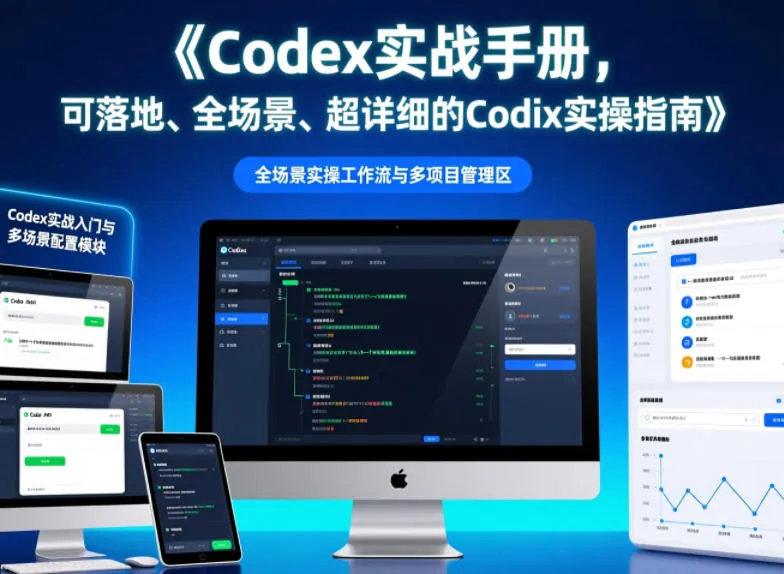 4c7f9c9478166c4d139859c20454679c.jpeg Codex实战手册,可落地、全场景、超详细的Codex实操指南