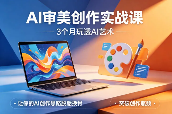 7f154f590eb9253431acda919b6b36cd.jpeg AI审美创作实战课,3个月玩透AI艺术,让你的AI创作思路脱胎换骨,突破创作瓶颈(更新0617)