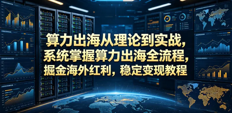 e094722982f68bc945b4ac585183d9c4.jpeg 算力出海从理论到实战,系统掌握算力出海全流程,掘金海外红利,稳定变现教程