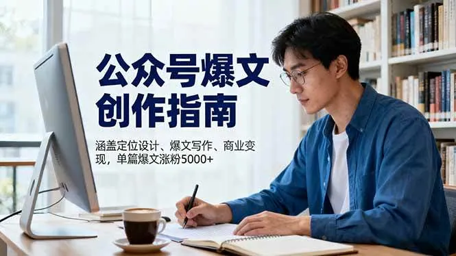 af09deced6fbd1941724310ed0784243.jpeg (16380期)公众号爆文创作指南,涵盖定位设计+爆文写作+商业变现,单篇爆文涨粉5000+