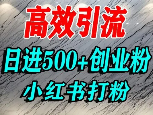 20418917249a8073a766ffa726a89ba1.jpeg 怎么打创业粉?小红书预算3000项目推荐引流精准创业粉,单人操作日引500+精准创业粉