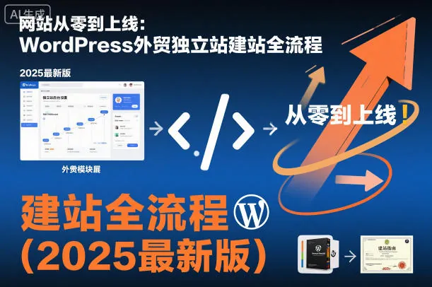 4f3204a48a859807d1650c1ce0607e2e.jpeg 网站从零到上线:WordPress外贸独立站建站全流程(2025最新版)