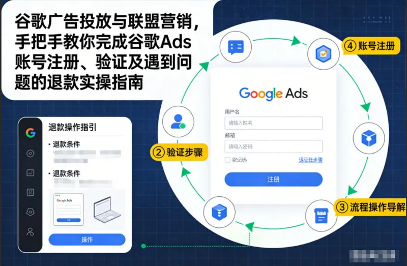 7881cef956d0c67afefe26bc40eb2158.jpeg 谷歌广告投放与联盟营销,手把手教你完成谷歌Ads账号注册、验证及遇到问题的退款实操指南