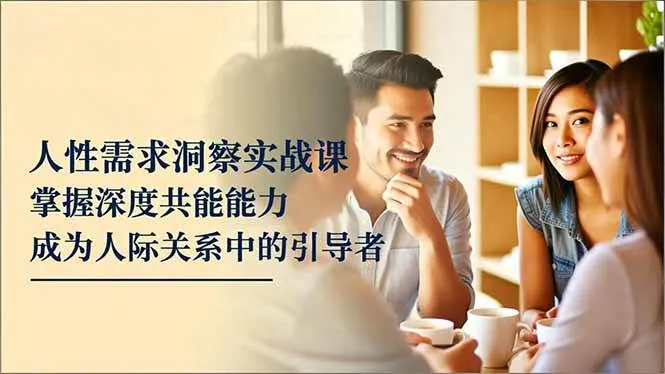 1bce45ea3adf149e99b941a5e10ab080.jpeg (16683期)人性需求洞察实战课,掌握深度共感能力,成为人际关系中的引导者