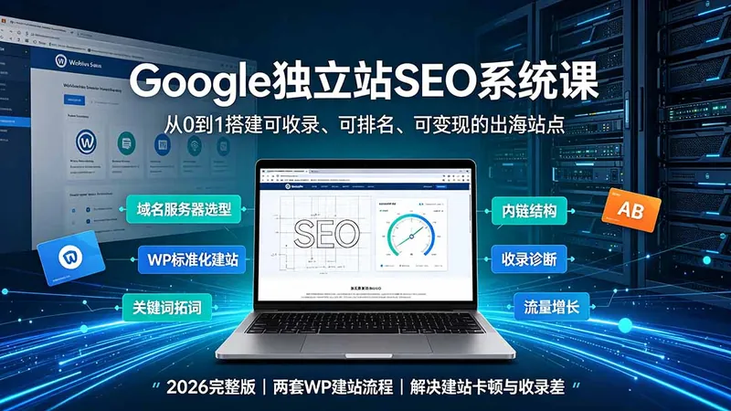3e29fc409c35bb1a5ab1b82c2c3c3b9c.jpeg Google独立站SEO-7月系统课:出海基建×WordPress建站×AI内容生产×站内外优化×Search Console×AdSense变现