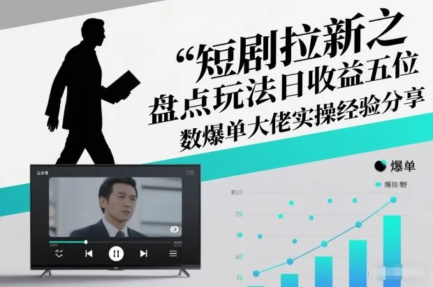 2d401441673f15c50f0df0007865353b.jpeg 短剧拉新之盘点玩法日收益五位数爆单大佬实操经验分享