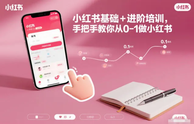 1261a9b5c973f9de75a24f8b0083449c.jpeg 小红书基础+进阶培训,手把手教你从0-1做小红书