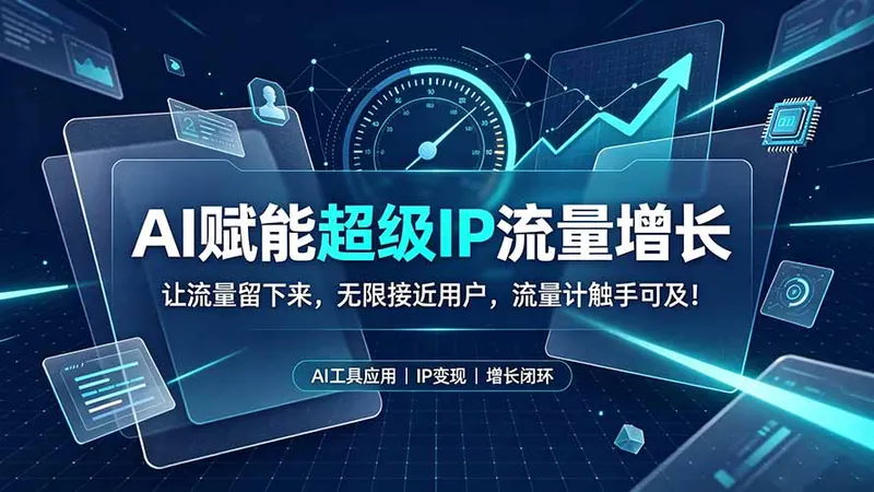 f77adf4120e5354e1ba4907b78262252.jpeg AI赋能超级IP流量增长:让流量留下来,无限接近用户,流量计触手可及!