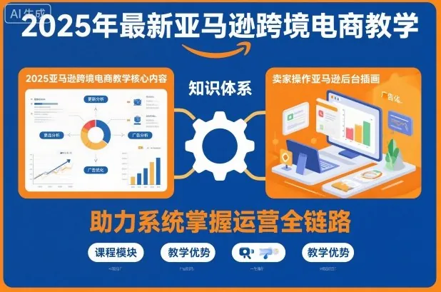 377a45b7df71642af244a29b67153ae1.jpeg 2025年最新亚马逊跨境电商教学,助力卖家系统掌握亚马逊运营全链路知识