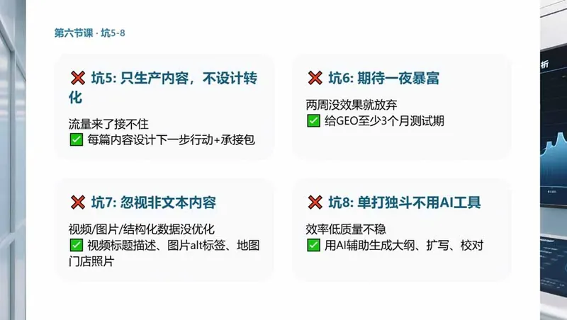 d69c7f963da3ea6398a661415c18df78.jpeg 2026GEO搜索优化实战课:AI收录规则拆解|六步增长落地法|企业流量暴涨全套实操教程