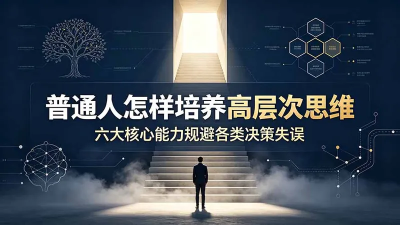 bd060177847731567ea0fa58e9ff8233.jpeg 付费文章:普通人怎样培养高层次思维,六大核心能力规避各类决策失误