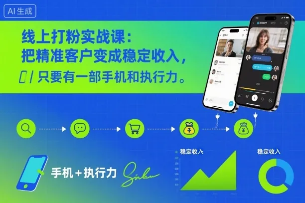ea7cf855fad1e84ce889cccec7a0f420.jpeg 线上打粉实战课:把精准客户变成稳定收入,只要有一部手机和执行力