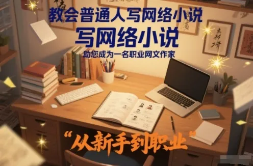 0ba1d3985167304732a62ba9a1a148f6.jpeg 教会普通人写网络小说,助您成为一名职业网文作家