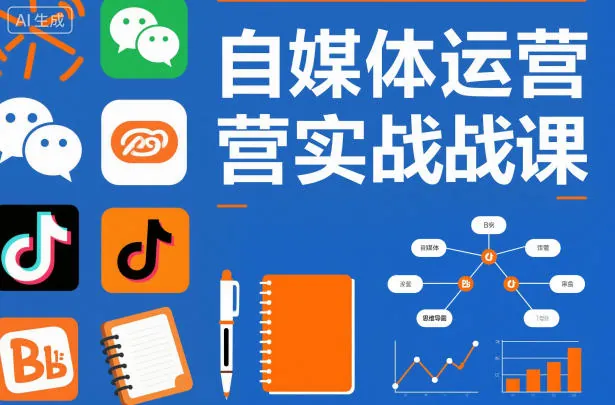 f4fbf5b2926302b3974b0e3666b2f073.jpeg 自媒体运营实战课,掌握一套系统的自媒体运营底层方法论,成为优秀的内容创作者