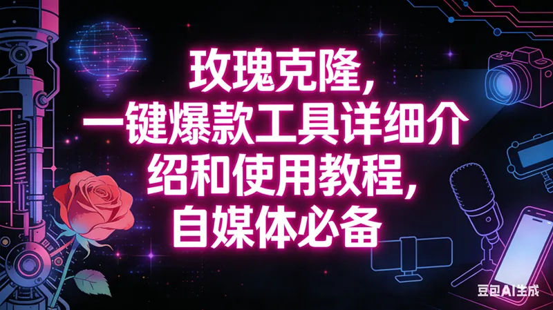 2735bc9f5cfad49c334f9855403d6f30.png (16811期)玫瑰克隆工具,自媒体必备神器,一键爆款,详细介绍和使用教程