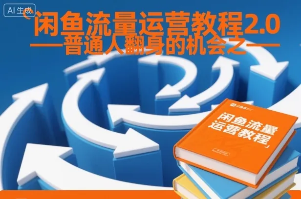 fa005c81733a7f00d3cc91603c321b90.jpeg 闲鱼流量运营教程2.0——普通人翻身的机会之一