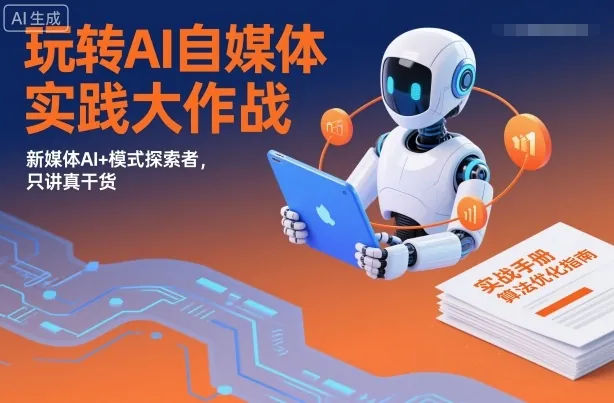 381550f7305807a9373419f07b75a4f8.jpeg 玩转AI自媒体实践大作战,新媒体AI+模式探索者,只讲真干货