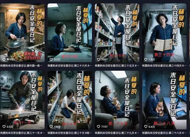 8f8ae4dd6c746c198e1576fe13c322d5.jpeg 十个作品涨粉近20W!用AI制作末日安全日记连载,日入4位数,评论区爆肝求更新(附详细步骤)