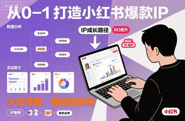 cd7ab5cf53ac4f478d35108280166c6e.jpeg 从0-1如何打造一个小红书爆款IP,少走弯路,保姆级教程