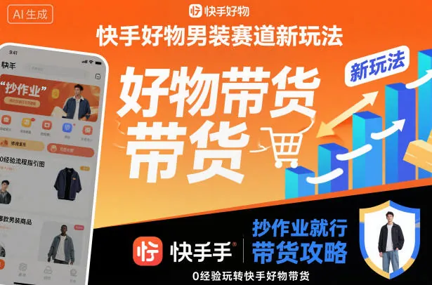 b7dfcbd91ba4aecdea365998464b7c14.jpeg 快手好物男装赛道新玩法,抄作业就行,0经验玩转快手好物带货