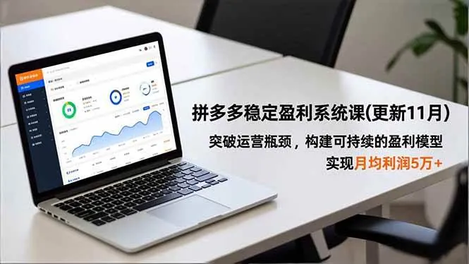 00a9fc30761701fb6b29db97b8f6026d.jpeg (16641期)拼多多稳定盈利系统课(更新11月),突破运营瓶颈,构建可持续的盈利模型,实现月均利润5万+