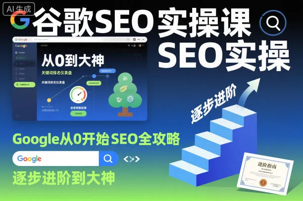 fc446cf1b4cd337e98264ed5087a964c.jpeg 谷歌SEO实操课,Google从0开始SEO全攻略,逐步进阶到大神