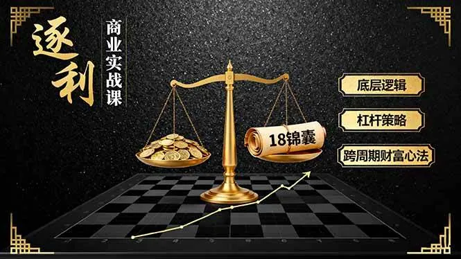 78d5ae2826a666c67aa59c364c31b38d.jpeg (16753期)《逐 利》商业实战课,底层逻辑、杠杆策略、18锦囊,跨周期财富心法(更新)
