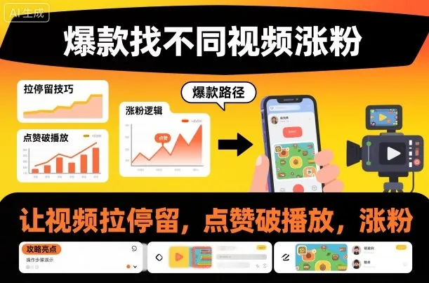 a86d3ce7c3affa44b971e2cd6f0de777.jpeg 爆款找不同视频涨粉,让视频拉停留,实现点赞,破播放,涨粉