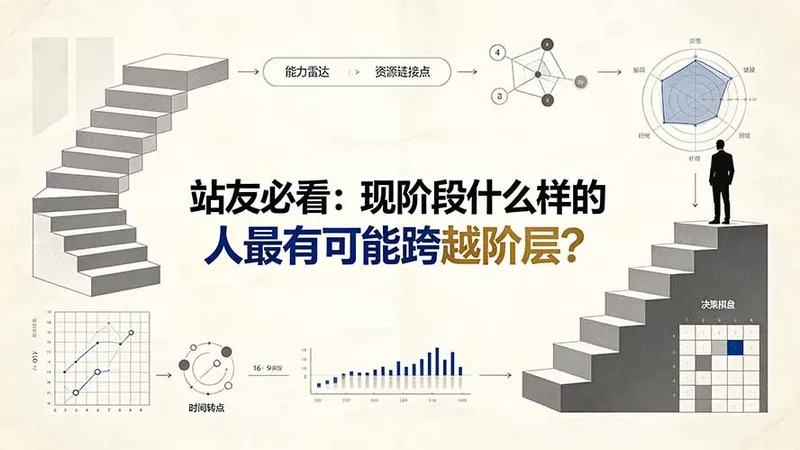 付费文章：站友必看：现阶段什么样的人最有可能跨越阶层?