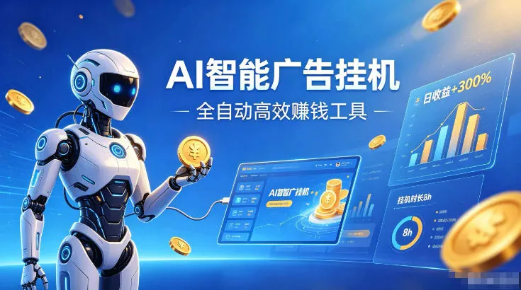 ca20dd6dd9324d1a4937fec4342012b8.jpeg AI智能广告挂G,在家自动賺收益,全程无需人工操作、不用直播、不用拉人【揭秘】