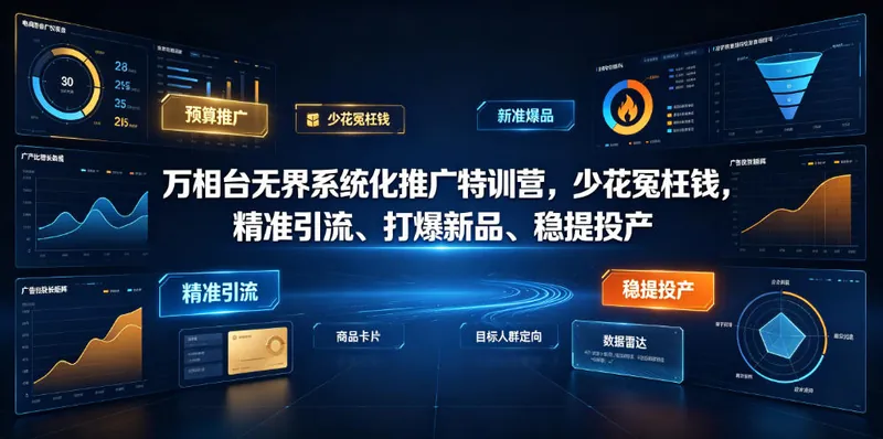 b5f9496d5780056262ff3aabb93f7dc4.jpeg 万相台无界系统化推广特训营VI0.0,少花冤枉钱,精准引流、打爆新品、稳提投产(全程录音+字幕)