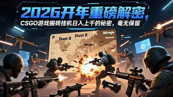 5519839ffc32875cfe02dd8a57087abc.jpeg (16904期)2026开年重磅解密,CSGO游戏搬砖挂机日入上千的秘密,毫无保留