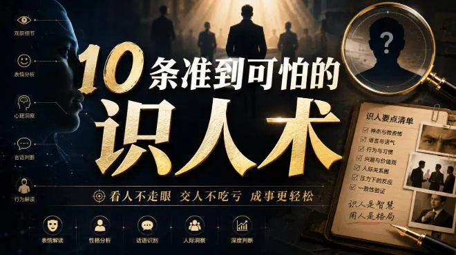 e1a015969438d9b262e38ab779a1b73c.jpeg 付费文章:10条准到可怕的识人术