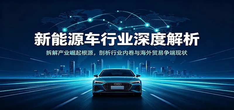 新能源车行业深度解析：拆解产业崛起根源，剖析行业内卷与海外贸易争端现状