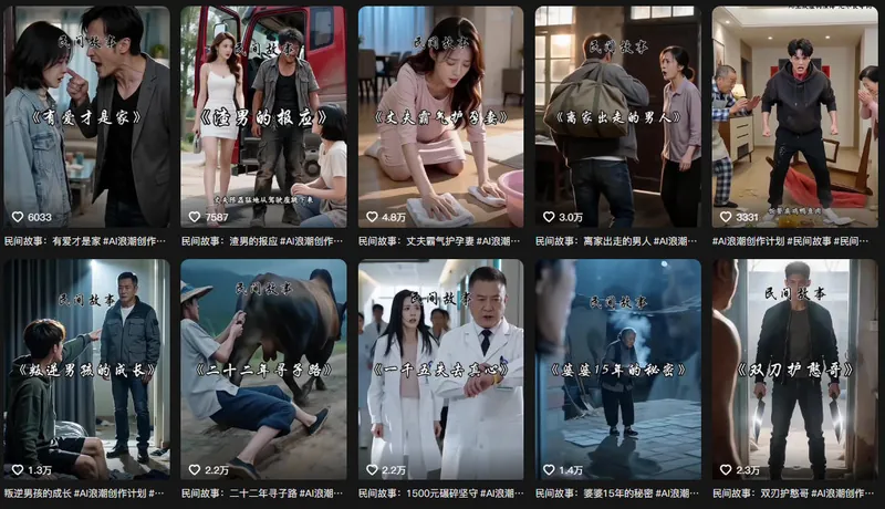 eaa839eebc3c904c7f48c4a32ee40ea6.jpeg 抖音93W粉丝博主老朱故事会亲授AI都市故事短视频教学,从选题到成片的全过程,小白也能够快速起号涨粉接广告变现