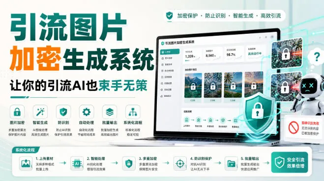 decf324aefd3babf6134047b568644fb.jpeg 引流图片加密生成系统,让你的引流AI也束手无策