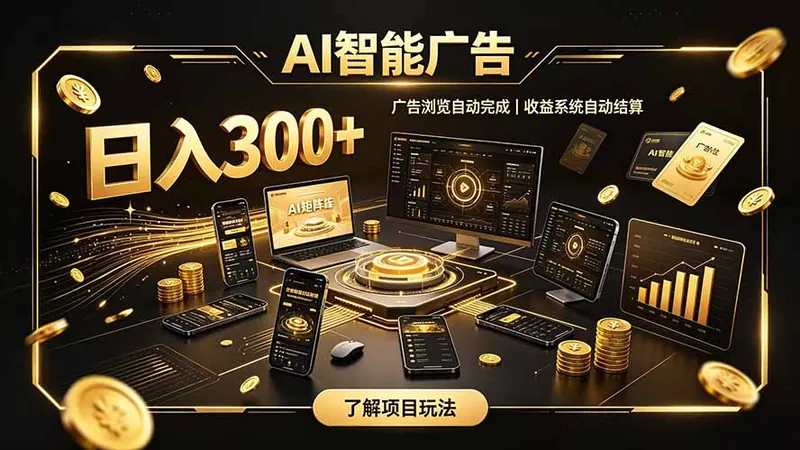3ecee39498418a4cf535b37e165ed98c.jpeg 自研 AI 系统|轻资产起步|长期稳定收益|宝妈 上班族轻轻松松日入300+