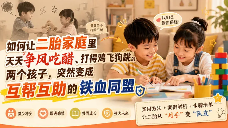 3b38deae07bfadde19f29e35a1b8f3ed.jpeg 付费文章:如何让二胎家庭里天天争风吃醋、打得鸡飞狗跳的两个孩子,突然变成互帮互助的铁血同盟?