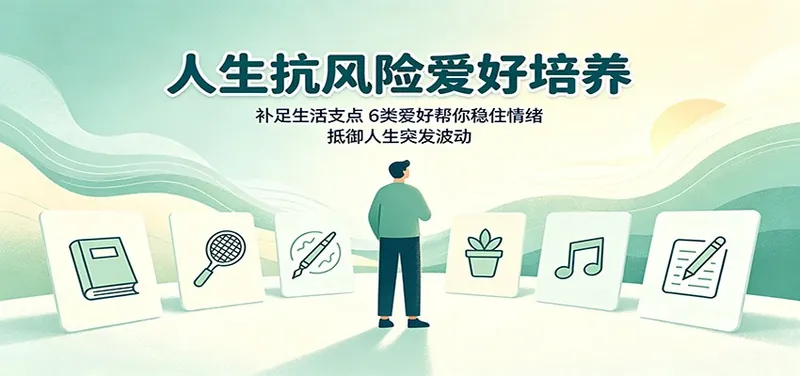 bff4868f9511d09f591079c49d1f1397.jpeg 人生抗风险爱好培养:补足生活支点,6类爱好帮你稳住情绪,抵御人生突发波动