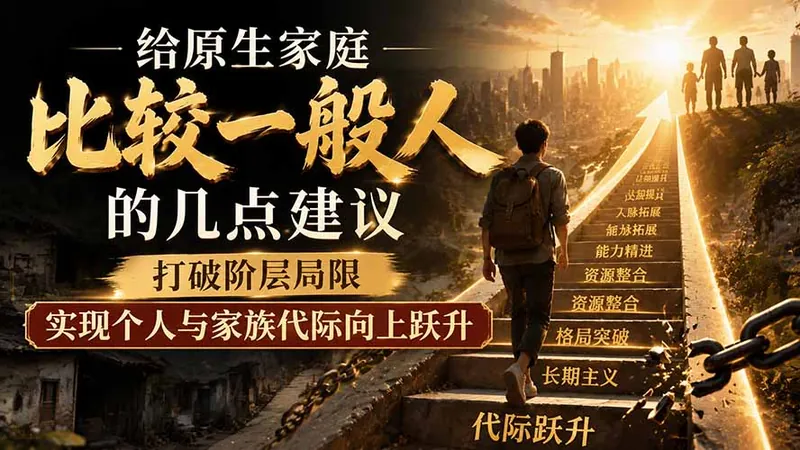 c0de7ce00f2b3ff304b1f54f1a3ab437.jpeg 付费文章:给原生家庭比较一般人的几点建议,打破阶层局限,实现个人与家族代际向上跃升