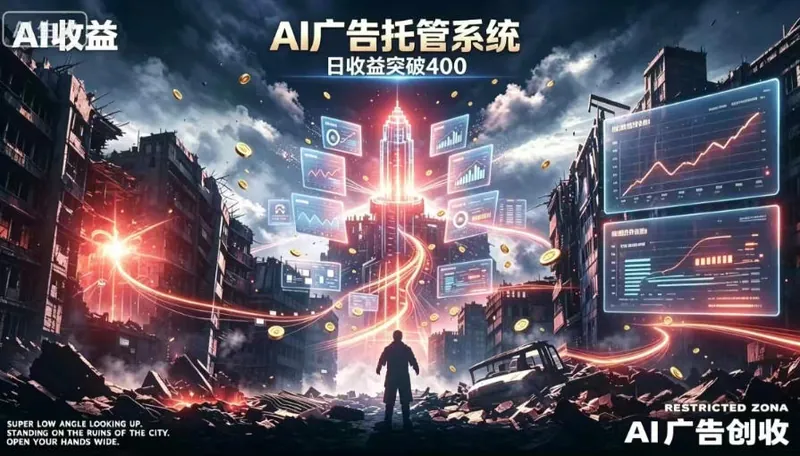 51f043bf08aeef709791d5732af9719c.jpeg AI智能广告,全自动化运行,单日可达400+,小白新手0基础上手【揭秘】