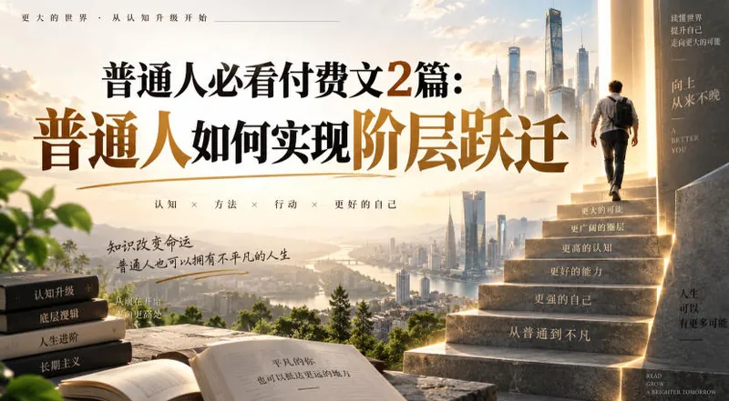 aab602253353c4456b118c047ed2a7f1.jpeg 普通人必看付费文2篇:普通人如何实现阶层跃迁