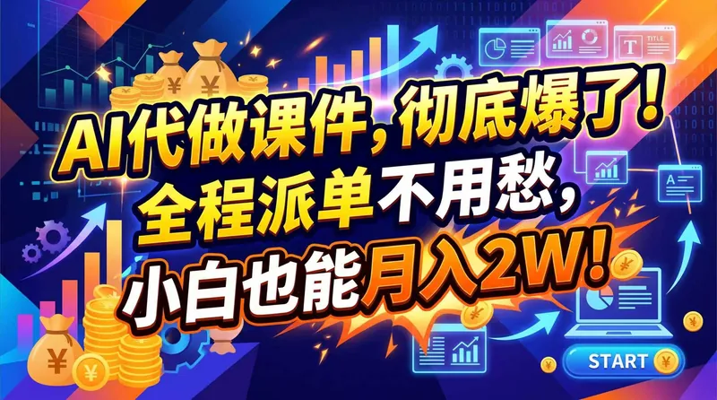 543522daf6f61d91cab3c66c1495b175.jpeg (20404期)2026年AI微课,一单800+,开学季刚需爆单,告别打工