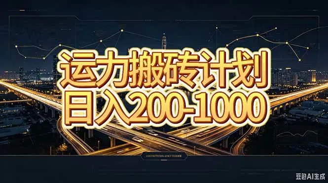 4107ad339a107205fa8c6e0dd2c283d1.jpeg (20283期)运力搬砖,风口项目。当日收益稳定200-1000。 每天仅需一小时,新人轻松上手。