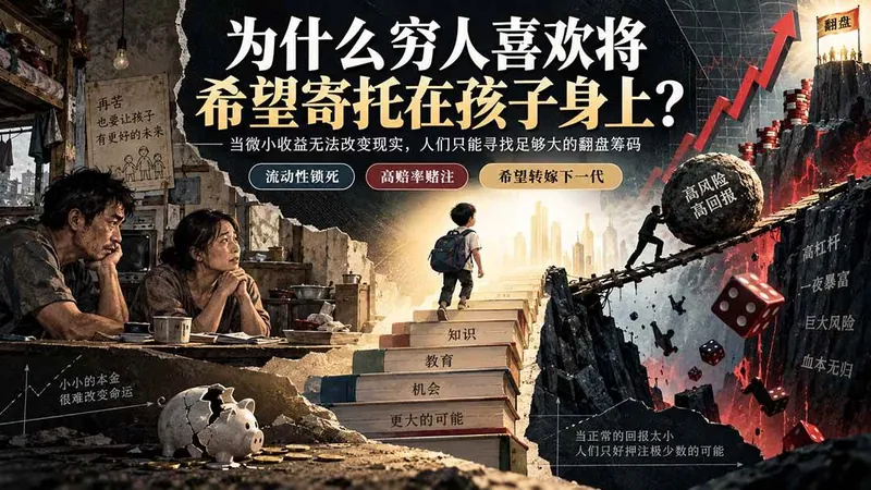 56877666091d3a8e80ee51cb793dd637.jpeg (20318期)社群精品文章:为什么穷人喜欢将希望寄托在孩子身上?