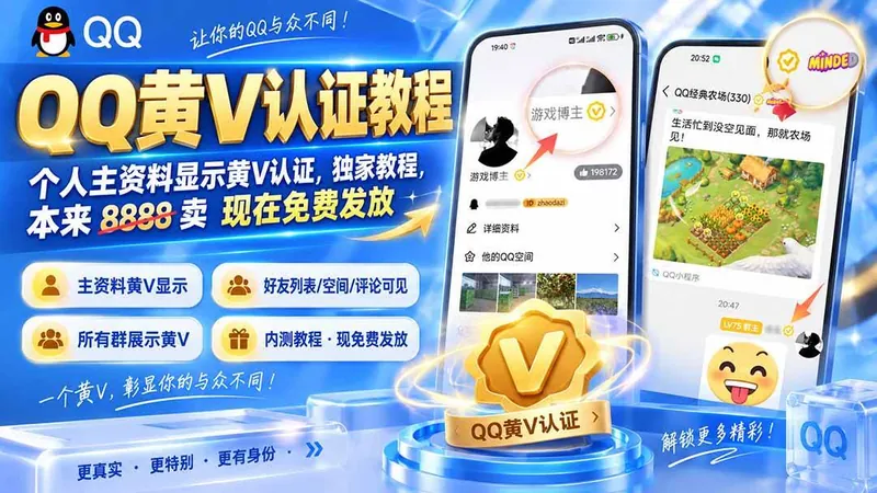 029b2494da3ac932a84e1b15113334e1.jpeg (20302期)QQ黄V认证教程,个人主资料显示黄V认证,独家教程,本来 8888 卖 现在免费发放